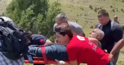 Tunceli’de yılan sokmasıyla zehirlenen vatandaş Jandarma helikopteriyle kurtarıldı