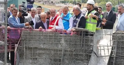 Beylikdüzü'nde Gürpınar Yağmur Suyu Tüneli için temel