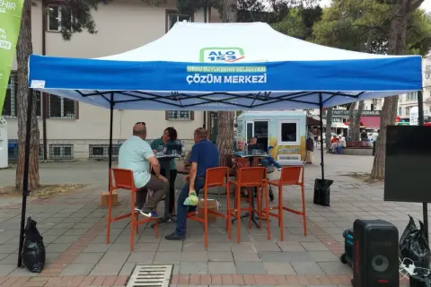Ordu Büyükşehir Belediyesi Çözüm Merkezi, ilçe vatandaşlarıyla buluşuyor