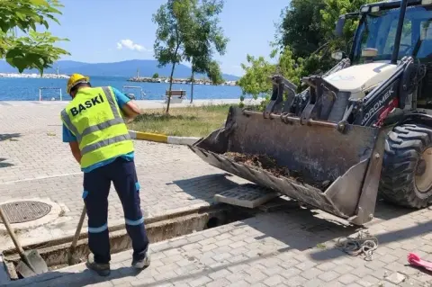 BASKİ sağanak yağışa karşı 20 ilçede önlem aldı