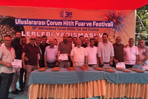 Çorum'da leblebi yarışması: Birinci Yaşar Bodur oldu