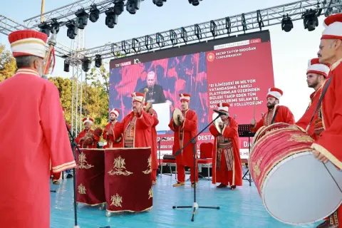 Gebze'de 15 Temmuz'da 'İrade Nöbeti' programı düzenlendi