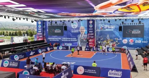 FIBA 3x3 Lite Quest 2026 Kayseri'de başladı