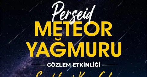Bursa Yenişehir'de gözler gökyüzüne çevrilecek