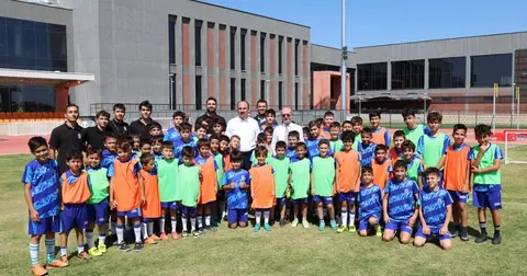 Selçuklu'da minik sporculara ziyaret