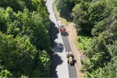 Ordu’da 10 km Grup Yolu Asfaltlandı: Hizmet Tamam