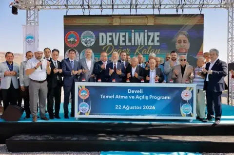 Büyükkılıç Develi'de yeni yatırımların temelini attı