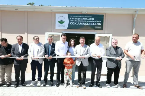 Osmangazi’de Çaybaşı Mahallesi’ne çok amaçlı salon