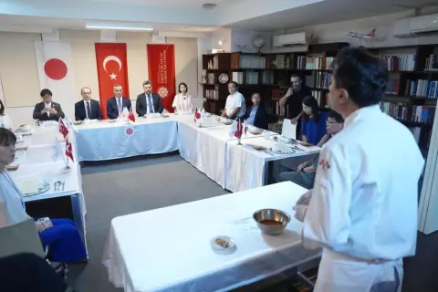 Tokyo'da Türk mutfağı atölyesi: Lezzetler buluştu