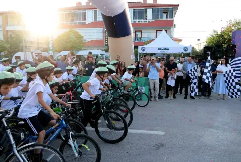 Karatay'da 11. Düz Bisiklet Yarışı heyecanla tamamlandı