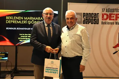 Prof. Dr. Tüysüz: Nilüfer'den Marmara ve Bursa uyarısı