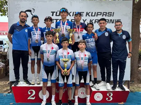 Bisiklette Selçuklu Belediyespor başarısı