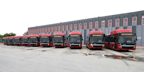 Konya'ya 10 yeni çevreci otobüs: Filo 706'ya çıktı