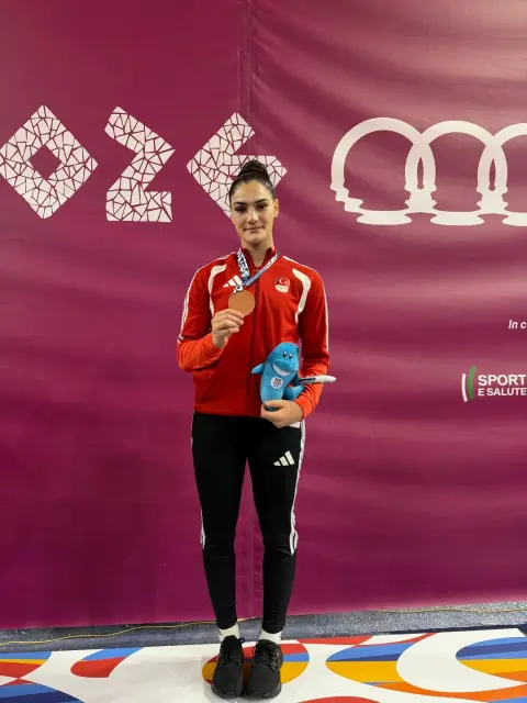 Sinem Oruç'tan Akdeniz Oyunları'nda bronz gururu