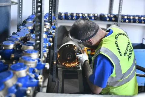 Ankara'da 1,5 milyon su sayacı dijitalleşiyor