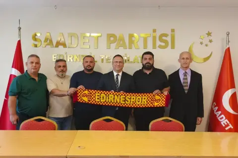 Edirnespor yönetimi Saadet Parti'ne: "Somut adım bekliyoruz"