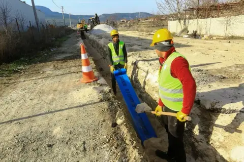 Denizli Bozkurt'ta 70 milyon TL'lik su hattı tamamlandı
