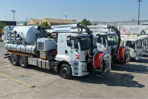 Balıkesir’de BASKİ’nin araç filosu güçlendi