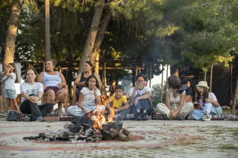 Mersin’de Anne ve Çocuk Kampı doğayla buluştu