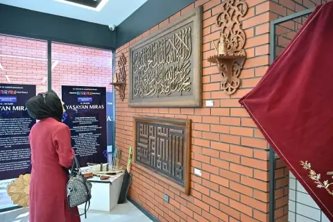 Kahramanmaraş Kalesi'nde Yaşayan Miras Sergisi Açıldı