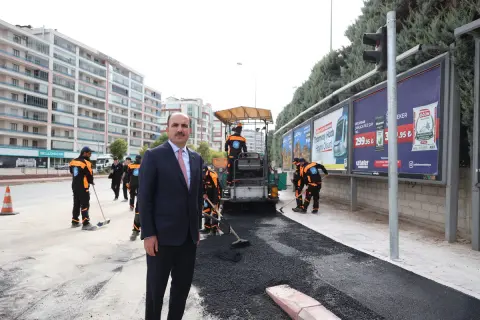 Konya’da Bisiklet Yolları İçin Özel Tamir Ekibi Kuruldu