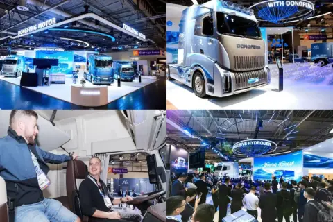 Dongfeng Motor Hannover'da T1 platformunu ve üç hidrojenli aracı tanıttı