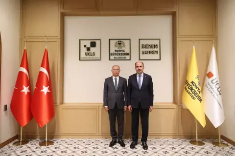 AK Parti Genel Başkan Vekili Âlâ, Konya Başkanı Altay'ı Ziyaret Etti