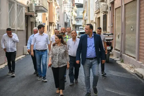 Bornova'da 282 sokak asfaltlenecek: 30'u bitti