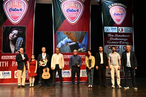 15. Uluslararası Antalya Gitar Festivali kapanış buldu