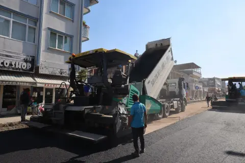 Arifiye Atatürk Caddesi Üstyapı Tamamlandı