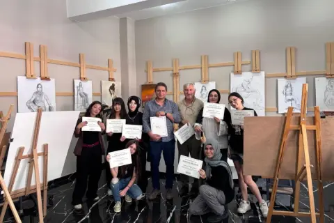 Sanat Melikgazi Kursu ile Üniversite Kapıları Açıldı