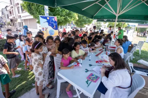 Mersin'de Bilim ve Eğlence Atölyeleri Çocuklarıyla Buluştu