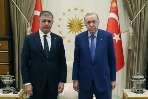 CHP'den istifa eden Tugay, Erdoğan ile Külliye'de görüştü