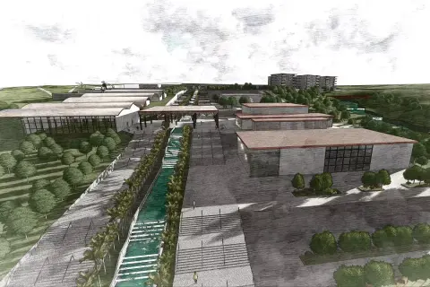 Gaziantep'e 700 bin metreküp kapasiteli su arıtma tesisi