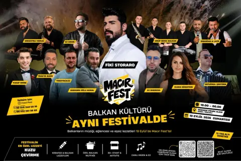 MACIR FEST 19 Eylül’de Gebze’de Balkan kültürünü buluşturacak
