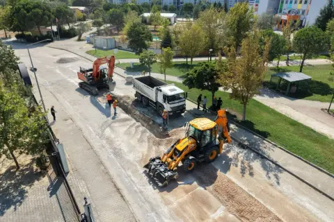 Kayapa TOKİ'ye 600 metre yağmur suyu hattı: Su baskını riski bitti