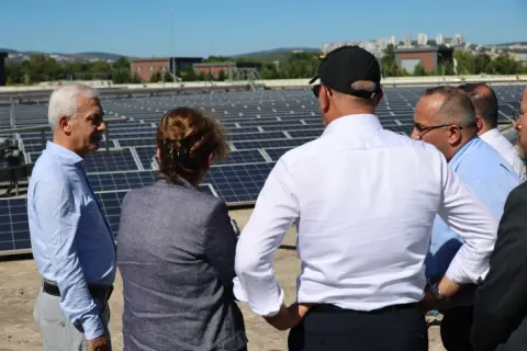 Gaziantep heyeti, Kocaeli İSU’nun SCADA tesisini inceledi