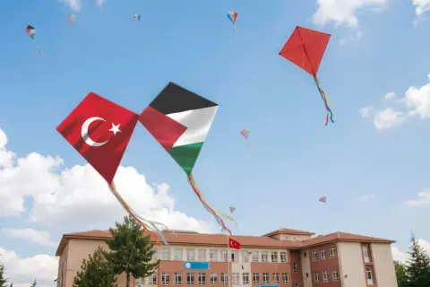Uçurtmalar, 14-18 Eylül'de Gazzeli çocuklar için gökyüzünde