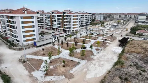 Karatay'a 50 bin metrekare yeşil alan