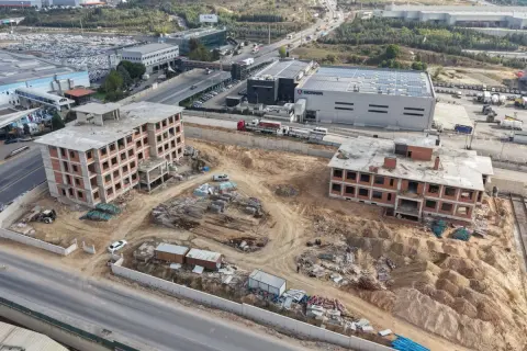 Çayırova’da Meslek Lisesi Kaba İnşaatı Tamamlandı