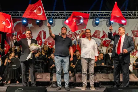 İzmir Bornova’da 9 Eylül coşkusu