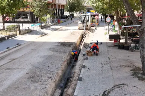 Konya'da iki mahallede KOSKİ altyapı yenilendi