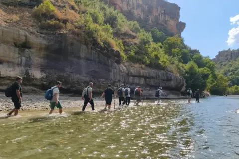 Zore Kanyonu’nda 4 Saatlik Nefes Kesen Yürüyüş
