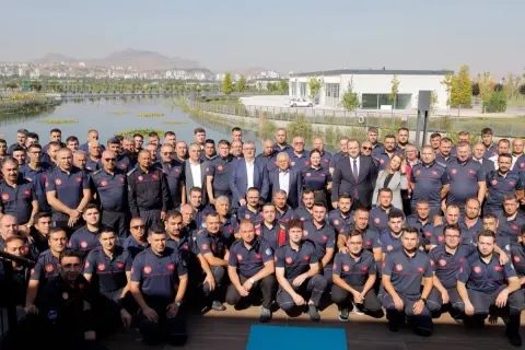Büyükkılıç İtfaiye Teşkilatını Ziyaret Etti