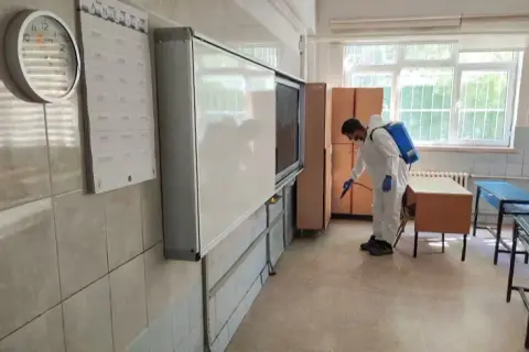 Melikgazi'den okullara açılış temizliği
