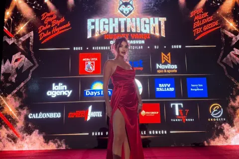 Sevgi Altan ile Night Fight'te Spor ve Sanat Buluştu