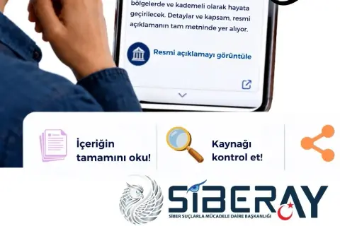 Siberay: Sosyal Medyada Başlık Tuzaklarına Dikkat!