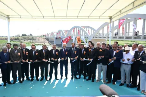 Tarihi Gediz Köprüsü restorasyonla hizmete döndü