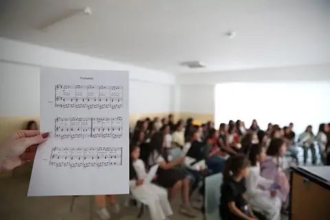 Ankara'da 65 öğrenci müzikle buluştu