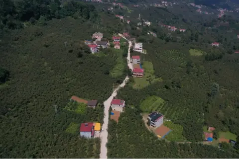 Aybastı Alacalar-Sevdeş yolu beton donatıyla tamamlandı
